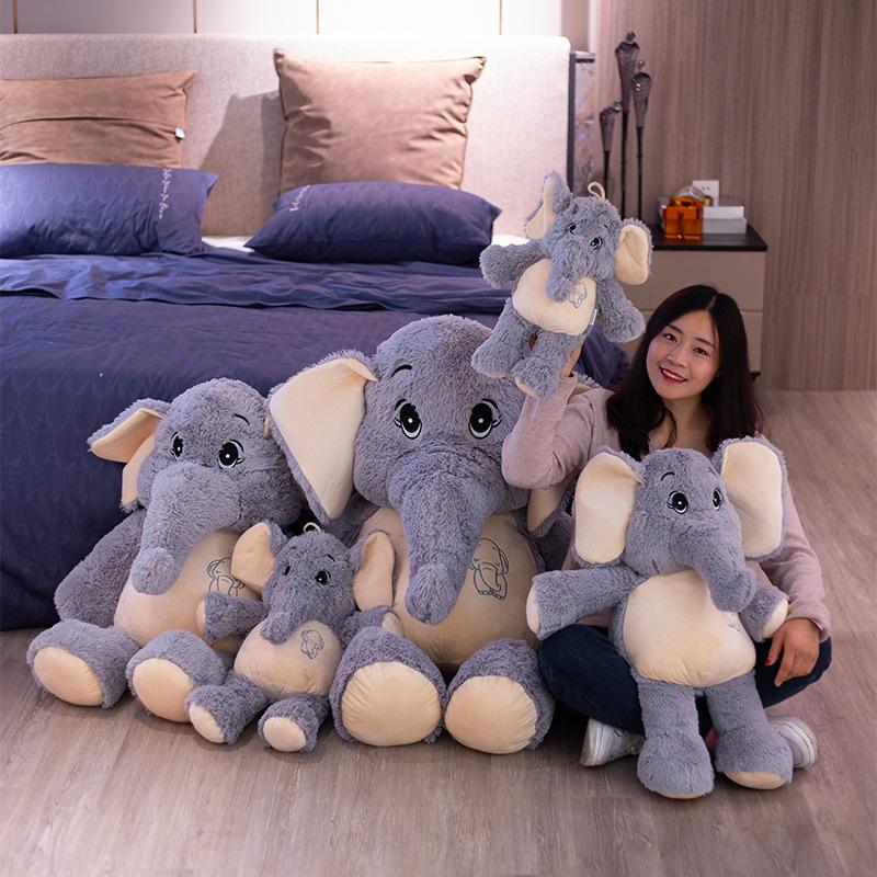 Specially Designed for Gentle Dream Elephant Large Plush Doll Toy, A Holiday Gift for Your Girlfriend To Accompany Your Baby and Soothe Your Baby.