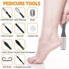3 Heads Electric Callus Remover Professional Foot File Grinder Pedicure Machine Rechargeable Heel Cracked Dead Skin Scrubber
