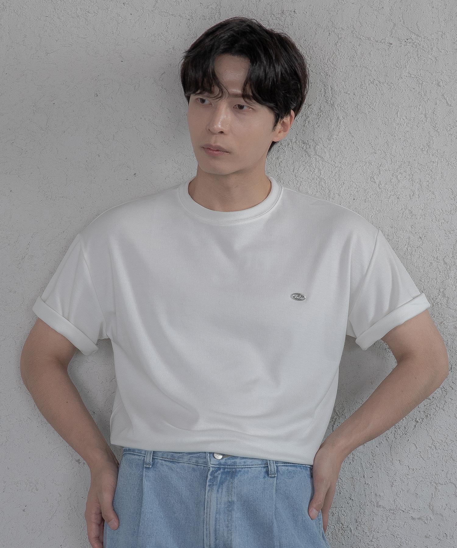 Iesn Ensconce Patch Muscle T-Shirt White White/Xl
