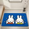 Cartoon Bunny Rabbit kawaii funny M-Miffy Home Bed Rug Kitchen Bath Floormat Hallway Balcony Carpet Entrance Doormat hogar Decor
