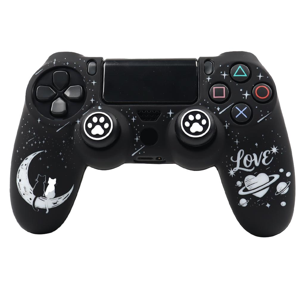 Soft Silicone Control Shell Skin for Playstation 4 Console Controller Case Gamepad Cover Housing for PS4 Slim Pro Joystick Case