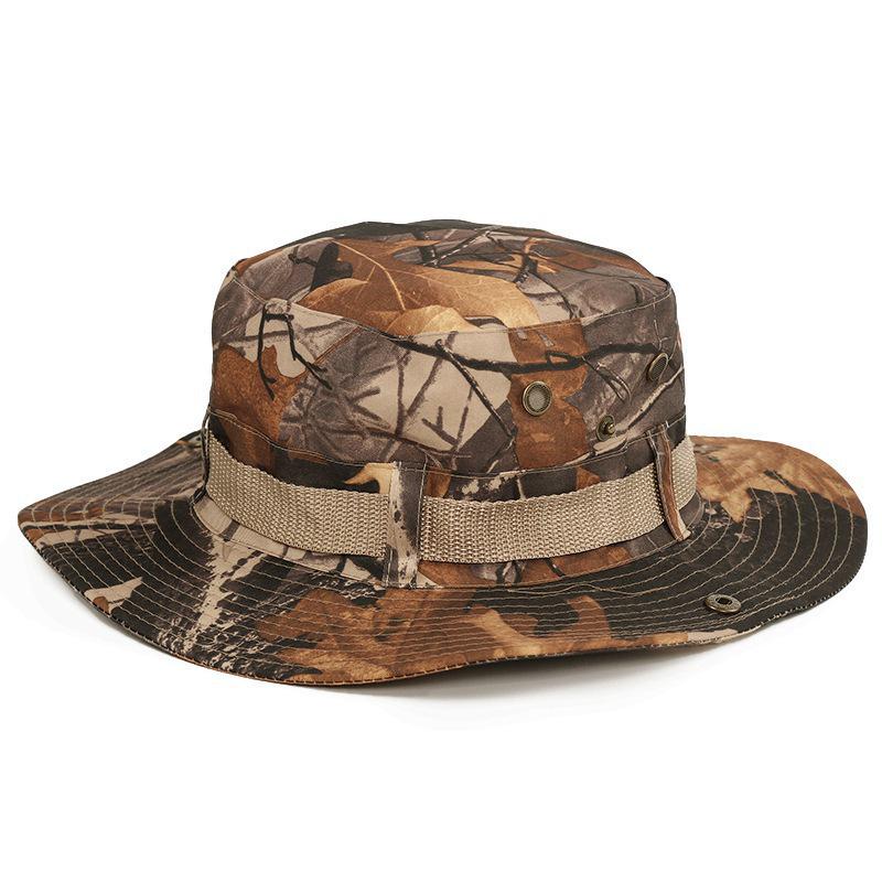 Doppelseitige tragbare Fischer-Beanie-Mütze mit großer Krempe für Sommerreisen und Outdoor-Angeln