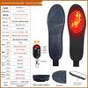 Solette riscaldate ricaricabili di 15a generazione con controllo wireless della temperatura a tre livelli per camminare in inverno