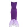 Mermaid Princess Dress for Girls - 2022 Ariel Fishtail Party Gown