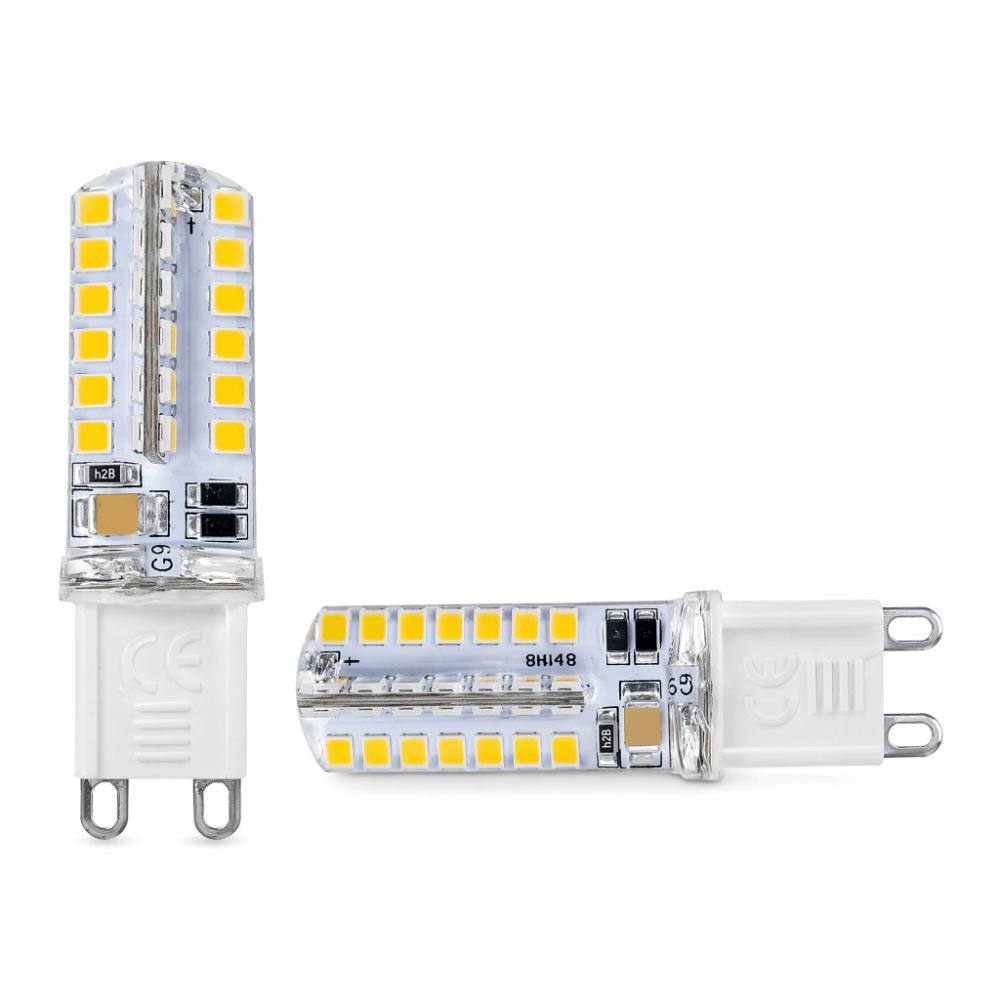 2PCS 110V G9 LED Bulb 5W Corn Lamp Light Bulb Easy Dimmable LED Bulb  Ceiling Lamp