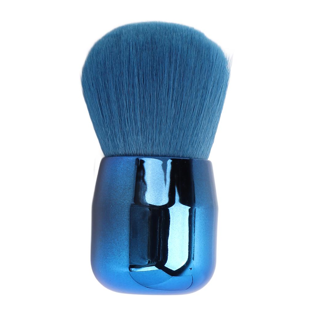 Blush Brush Soft Fluffy Hair Mushroom Head Make Up Brush for Bronzer Loose Powder Cosmetics Dark Blue