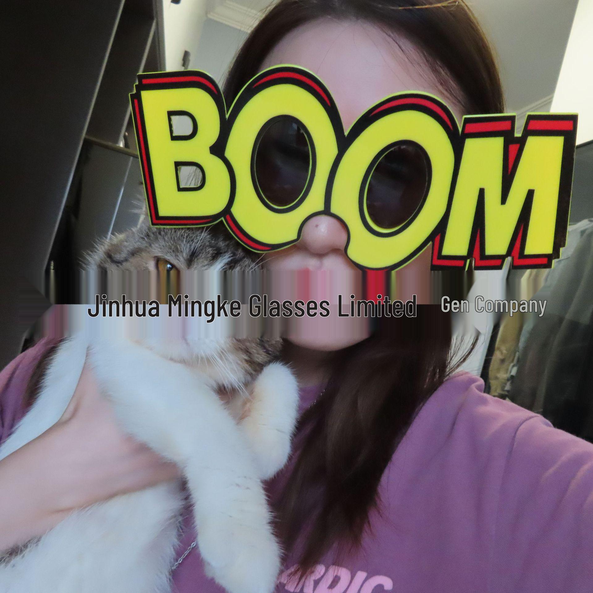 

Cute Cartoon Disco Glasses - Bouncing Silly Sunglasses for Party & Birthday Photo Props.