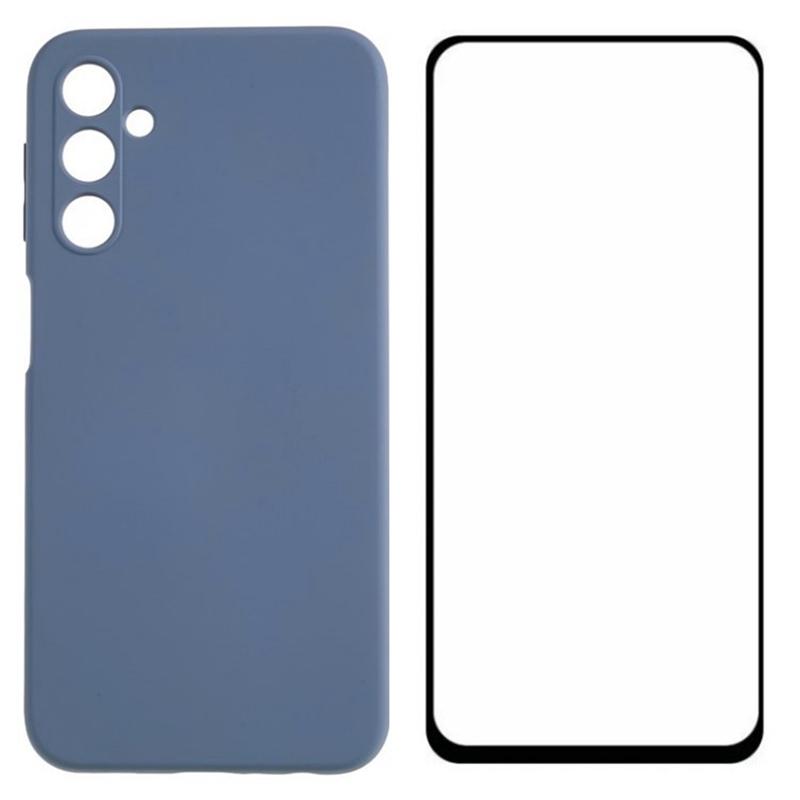 For Samsung Galaxy A54 5G Case with Screen Film TPU Phone Cover (Precise Cutout)
