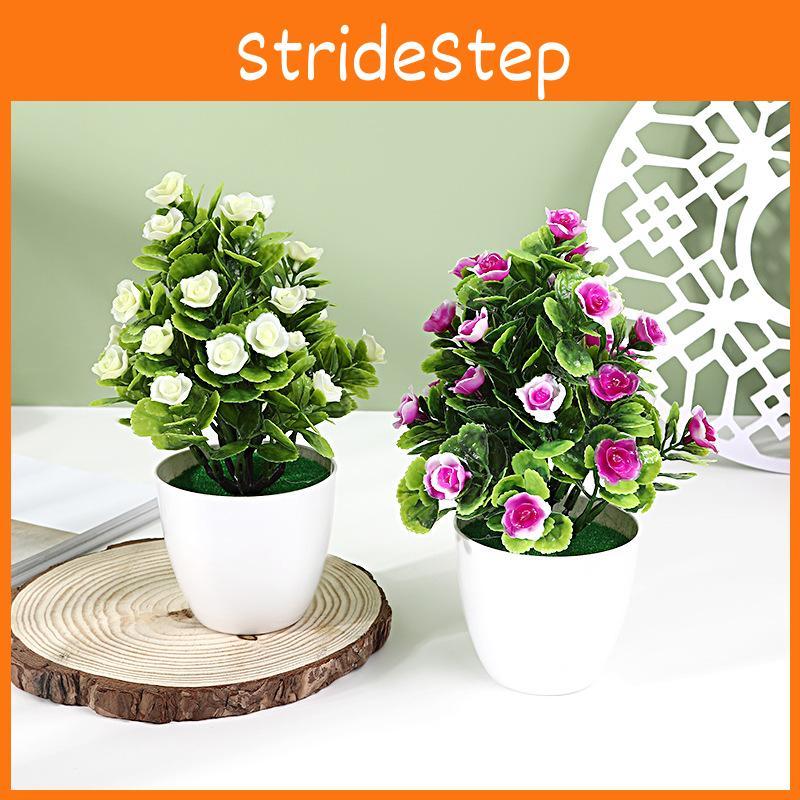 Hibiscus Flower Simulation 25pcs Round Small Potted Plants For Coffee Table Decoration And Photography