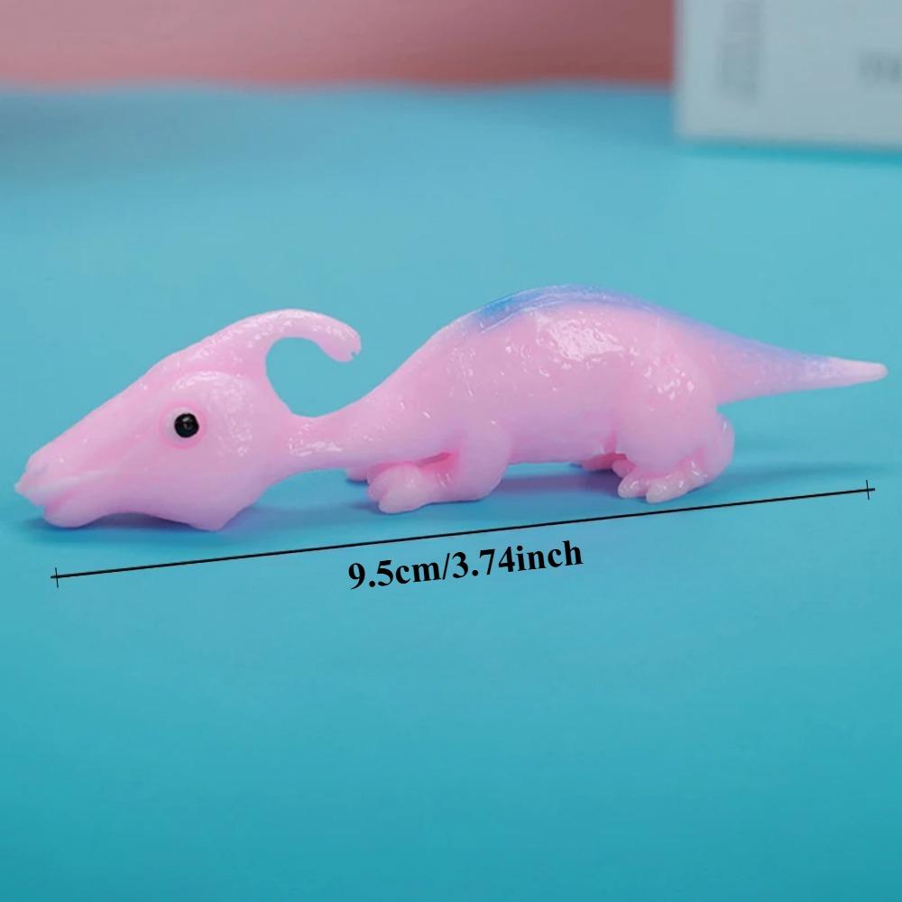 10Pcs Finger Catapult Dinosaur Stress Relief Toy TPR Turkey Finger Catapult Children's Birthday Party Most Popular Gift Toy
