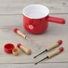 KAI Takoyaki Tools Set of 5, 2 Picks, Kitchen Paper, Oil Drilling, Powder Sprinkling, Ball Dispenser