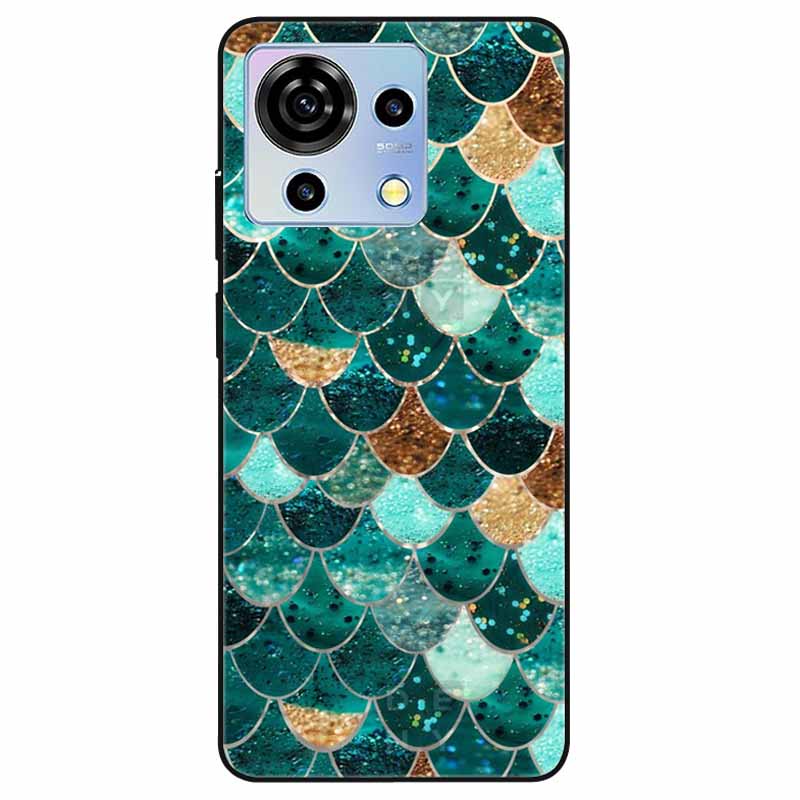 For ZTE Blade V50 Vita Case Phone Cover Shockproof TPU Soft Silicone Fundas for ZTE Blade V50 Vita V50Vita 6.75 Luxury Astronaut
