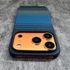 Frameless Splicing Carbon Fiber For Magsafe Case For iPhone 17 Air 16 15 14 13 12 Pro Max Plus 17ProMax Magnetic PC Armor Cover