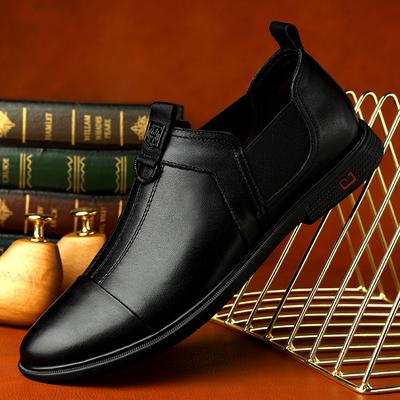 Newest Mens Loafers Men Shoes Genuine Leather Fashion Sneakers Man Walking Casual Footwear Office Ankle Boots Business Formal Shoes