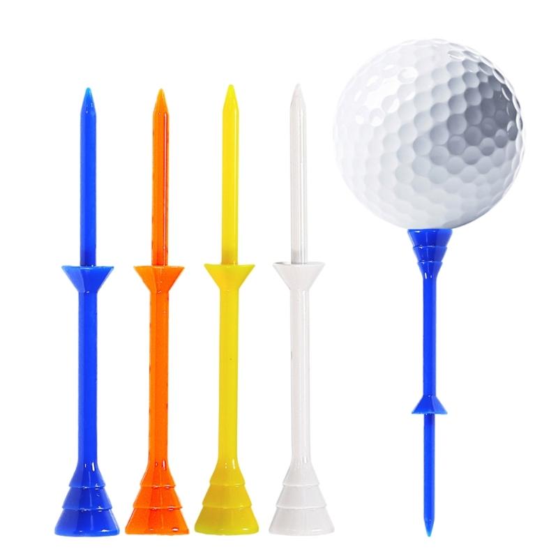 Pack of 10 Golfs Support Tees Golfs Base Golfs Holder Tees Standard Golfs Tees Castles Golfs Tees for Driver Training