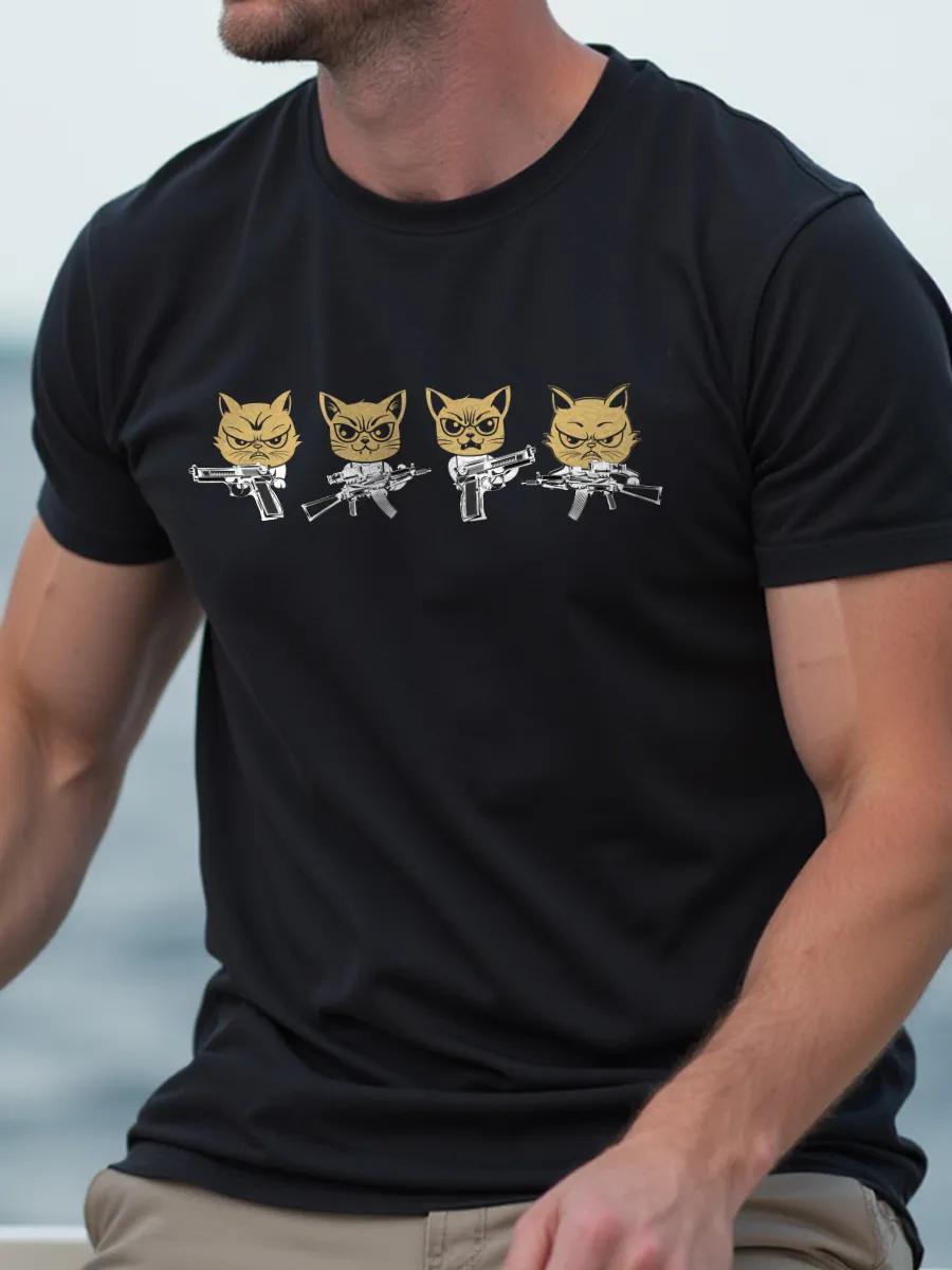 T-shirt with Formula 1 sport game print S