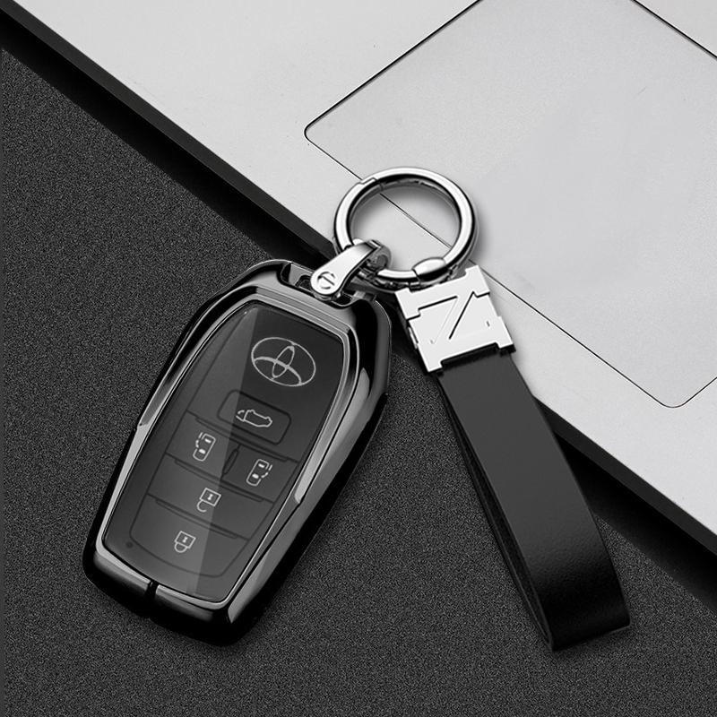 Toyota Sienna 5-Button Key Fob Metal Protective Case for Men