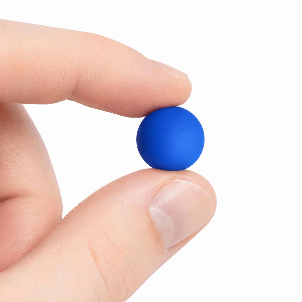 5PCS Rubber Hand Exercise Balls High Elasticity Rubber Balls Durable Stress Ball Reflex Drills