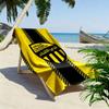 Al-Ittihad Club Logo Print Beach Towel, Large Soft Quick Dry Towel for Beach Camping Swimming