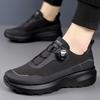 Trendige Laufschuhe Herren Original Drehverschluss Loafer Athletisch Wandern Joggen Sneaker Urban Outdoor Gehen Leichtes Reisen