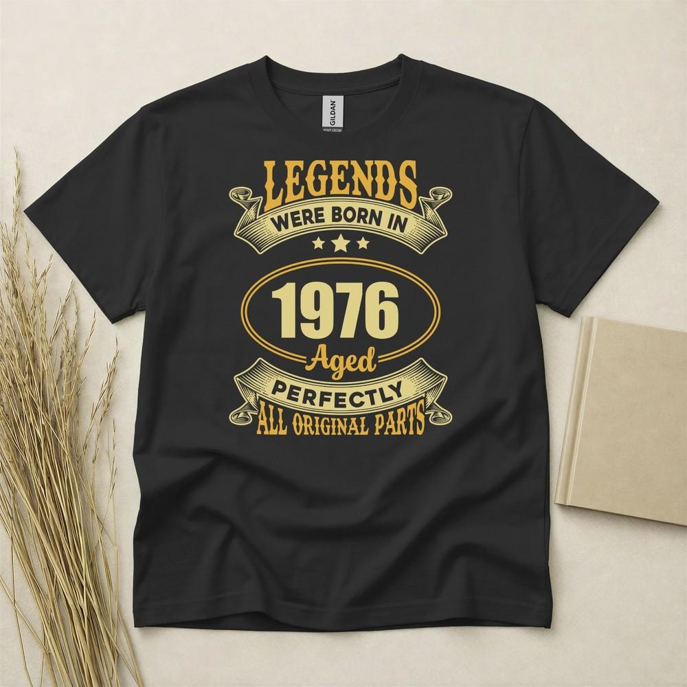 50ste Verjaardag Shirt Geboren In 1976 50 Jaar Oud Cadeaus Perfect Gerijpt T-shirt Vijftig