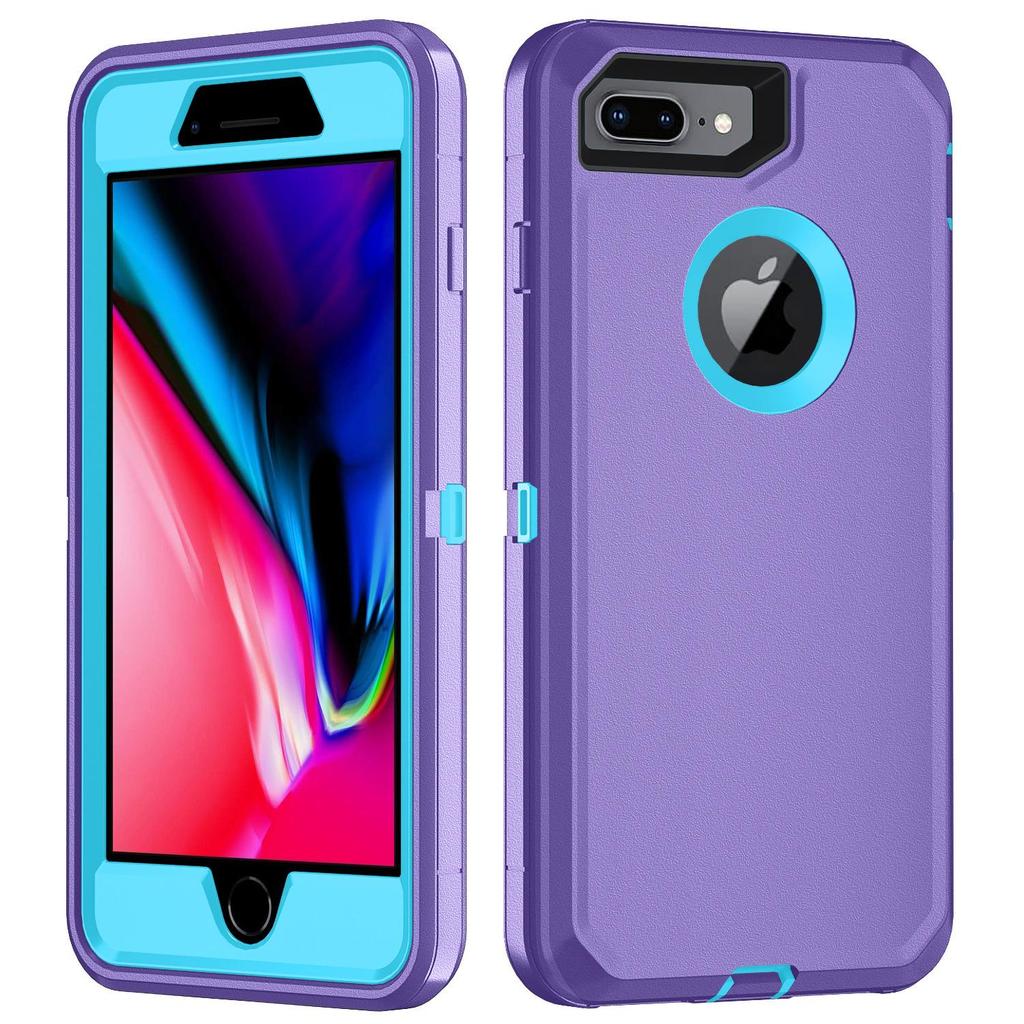 IPhone 7/8/7P/8P için Sağlam Üçlü Koruma Kılıfı - Ağır Hizmet Tipi & Özel Tasarım