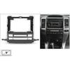 9 Inch Car Fascia Radio Panel Compatible for Toyota Land Cruiser Prado (120) 2002-2009 Dash Kit Facia Console Bezel Adapter Plate Frame