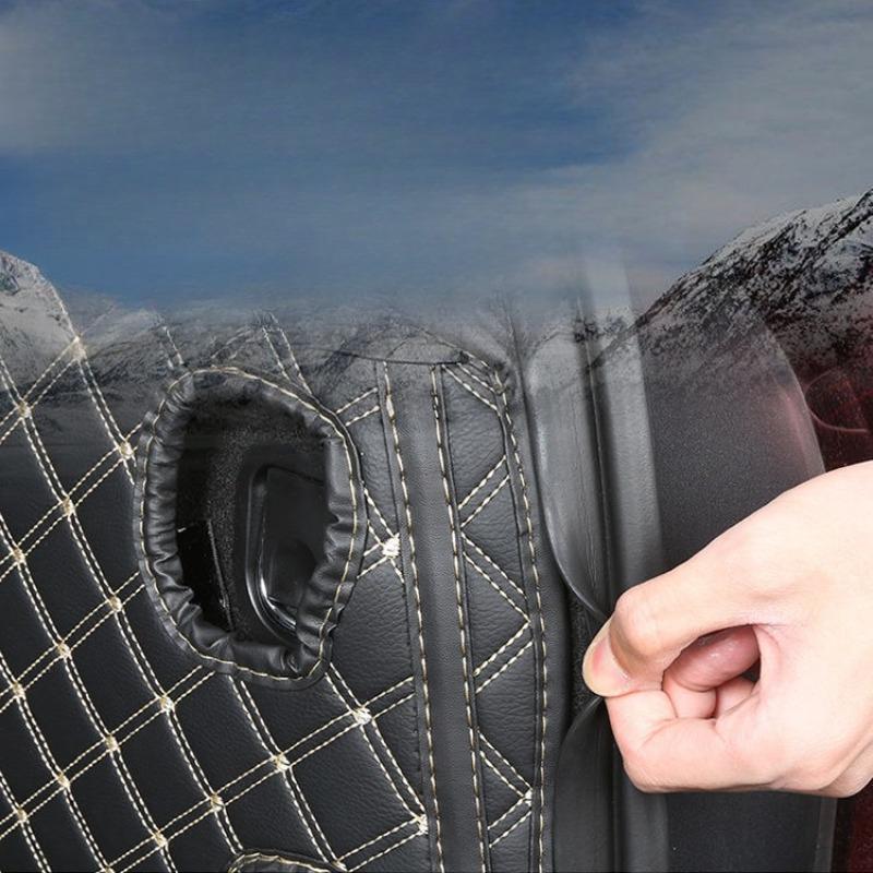 Auto Full Coverage Trunk Mat For Cadillac XT6 7-Seat 2020 Car Boot Cover Pad Cargo Liner Interior Protector Accessories