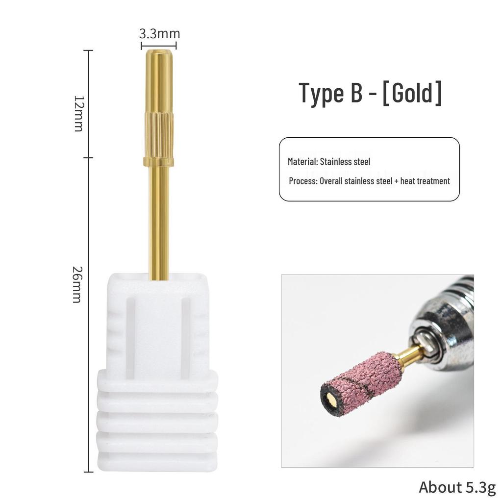 Set Manichiură Mini Bandă Abrazivă pentru Unghii și Mandrină
