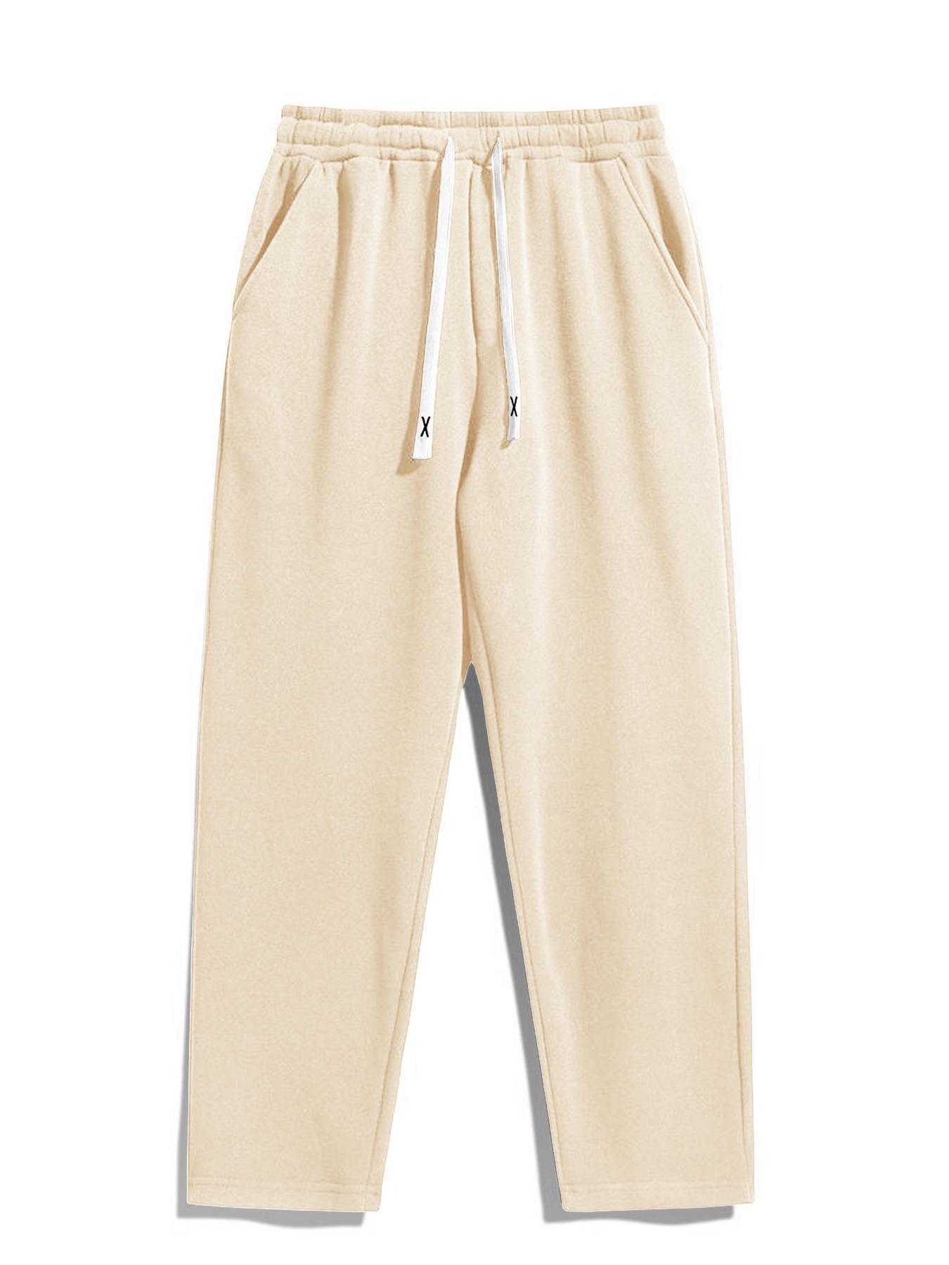 

Мужские спортивные брюки в европейском и американском стиле TK L абрикосовый