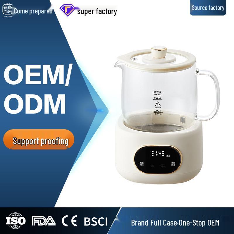 Cross-Border E-Commerce Multi-Function Temperature-Control Kettle: Water Boiling, Baby Formula Prep, Home Use, Insulation, Milk Warmer & Heater.