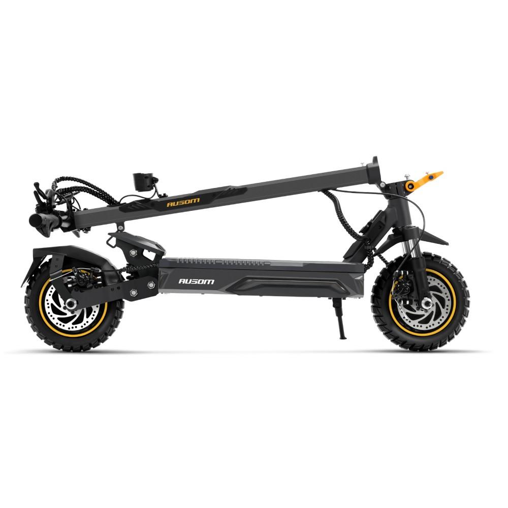 Monopattino elettrico Ausom K20 Pro, 2x1000W, 48V 18Ah, 10", 60km/h, 90km, freni a disco doppi, sospensioni, NFC.