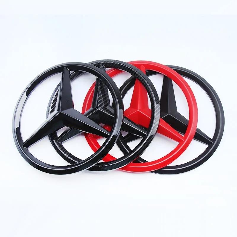 18,8/21 CM Przednia atrapa samochodowa Duża naklejka z emblematem dla Mercedes Benz GLA GLB AMG GLS G C E GLE GLB A AMG Dekoracja osłony Akcesoria
