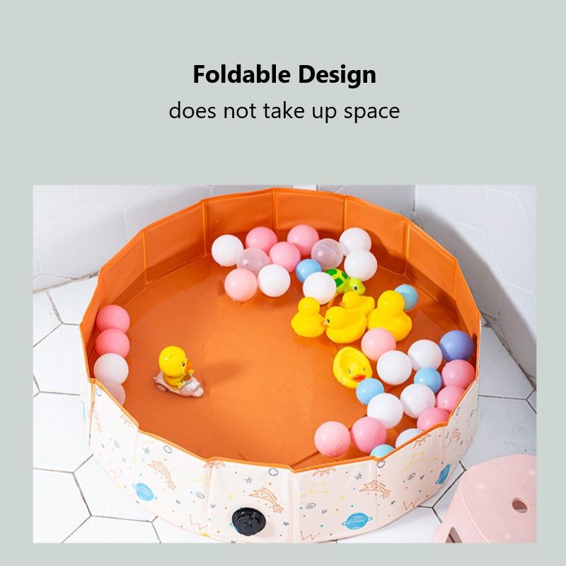 Ocean Ball Basseng Sammenleggbar Gratis oppblåsbar Bobo Ball Pool Baby Innendørs Sand Pool Spill Pool