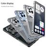 For Nothing Phone (3a) Pro Bumper Cases Metal Frame Heat Dissipation Cover with Lens Protector