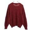 Yves Saint Laurent Wool Blend Long Sleeve Knit L Reddish Sweater Men's Used