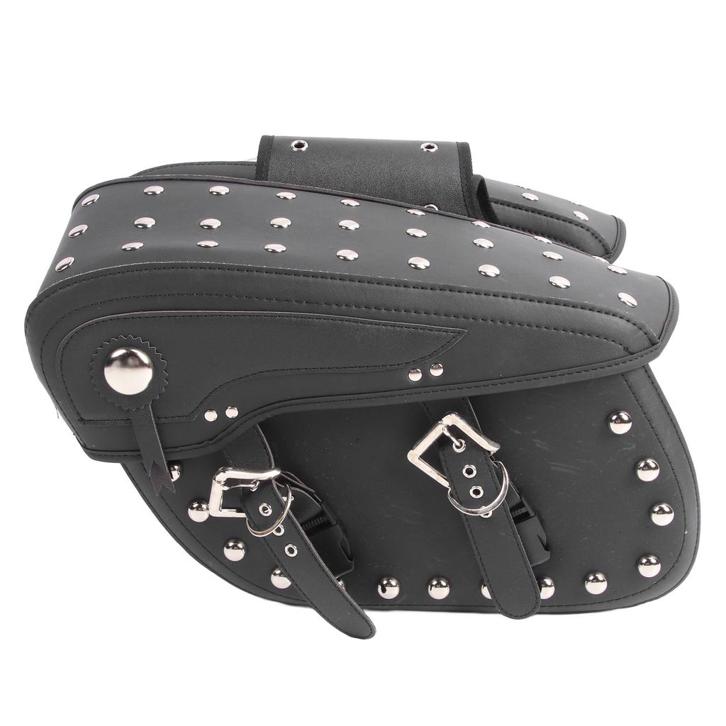 2Pcs Motorcycle Saddlebag Lightweight Versatile Stylish Look Motorcycle Side Luggage Bag for Motorbike