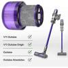2pcs Filter For Dyson Sv16 Outsize V11 Outsize V11 Outsize Absolute 970422-01, Robotic Vacuum Cleaner Filter Element Brush Part