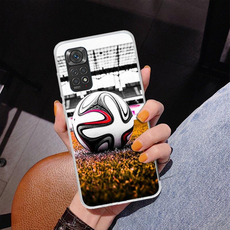 Football Soccer Ball Design Phnoe Case for Phnoe Case for Xiaomi Redmi Note 15 14 14S 13 Pro Plus 12 12S 11S 11E 10S 10 11T 5G U