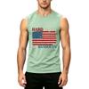 Men's Sleeveless Casual Tank Top Muscle Shirt Labor Day Graphic Print Soft Comfortable Fit