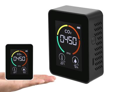 CO2 Kohlendioxidkonzentration Kohlendioxid CO2 Messgerät Luftqualität Hoch Messen Testen Messen 1200mAh Lithium Japanische Bedienungsanleitung