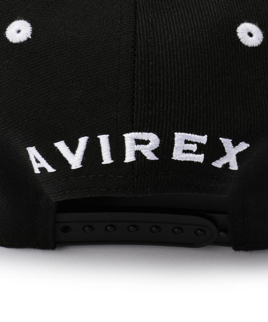 ERA New Era 9FIFTY SNAP BACK CAP TYPE AC Cap F 010 Black [AVIREX] AVIREX×NEW 783-4174003 Men's