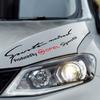Auto Vinyl Reflektierend Sport Racing Lichtbrauen Aufkleber Auto Styling Für Opel Mokka Corsa Meriva Zafira Astra H G Vectra Antara Sx0