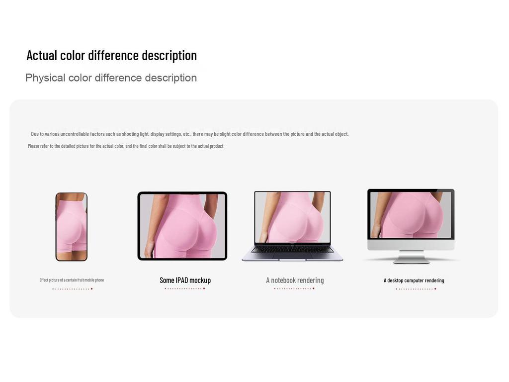 Dfyne Damen High-Waist Nahtlose Yoga-Shorts - Hüfthebend, Enganliegende Fitnessbekleidung