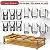 Elegant Baijiu Dispenser & Wine Cup Set