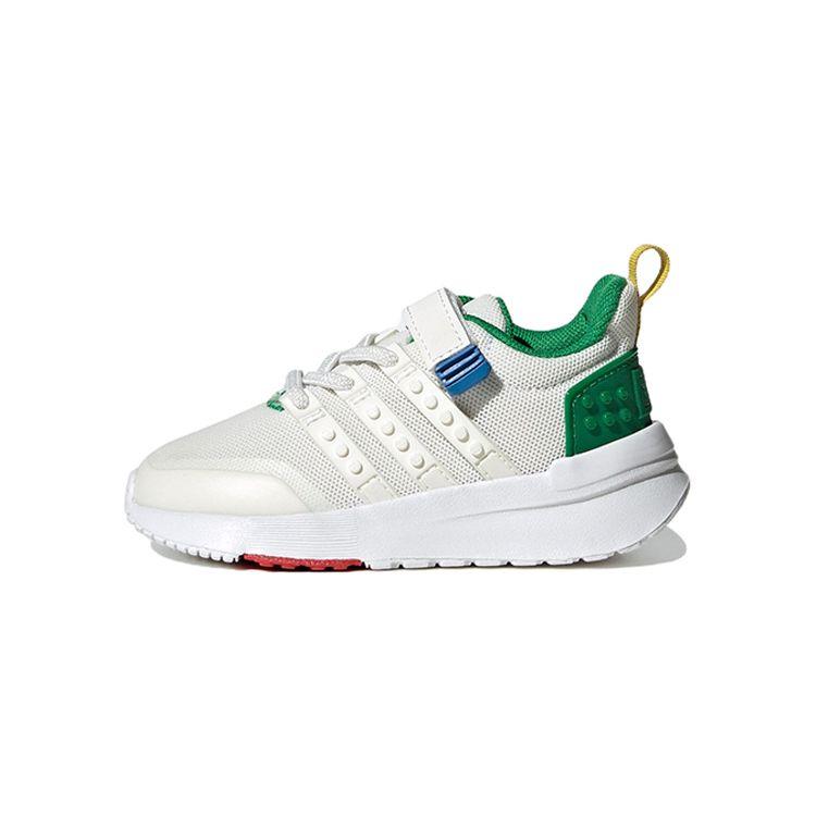 

Adidas LEGO x Racer TR21 I Бело-зеленые детские кроссовки Core-White HQ1320 23