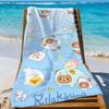 Cartoon Cute R-Rilakkuma-S Cute Towel Sports Quick Dry Travel Camping Gear Sandproof Soft Light Large Beach Towel