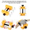 9Pcs Watch Battery Band Replacement Kit Rotate Open Watch Back Remover with Opening Knife Pry Screwdriver for Home Repair Shop