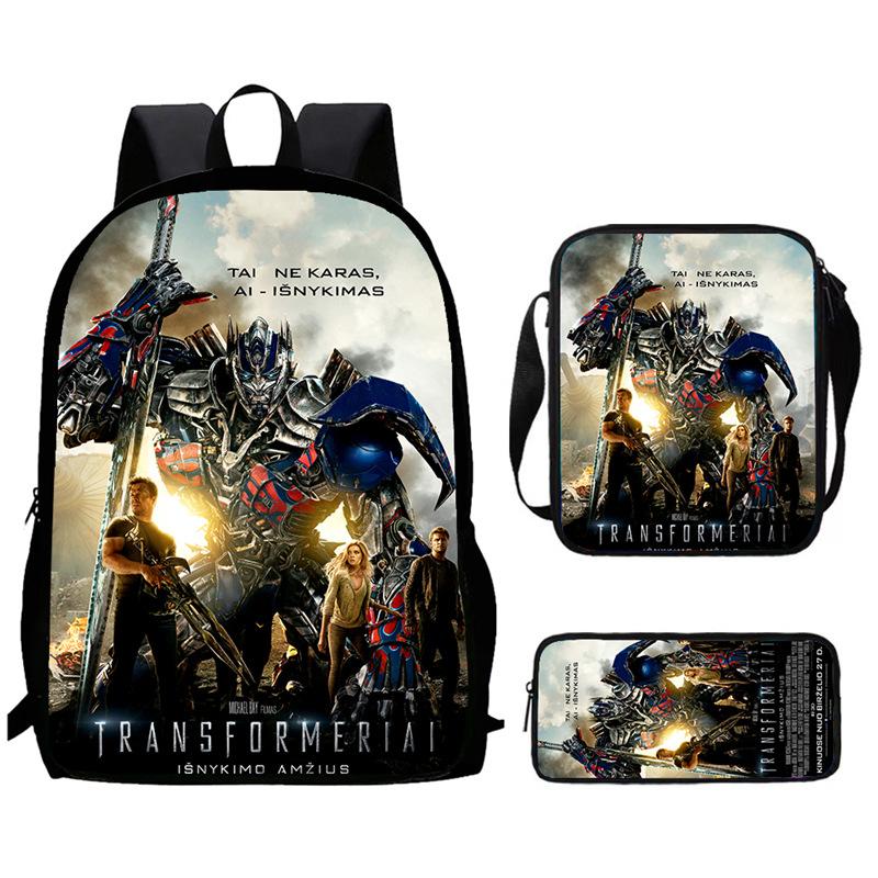 Transformers, Bumblebee Bag High Definition Multi-Function Oxford Lightweight Backpack