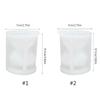 Skirt Vase Silicone Mould Handmade Woman Dress Candle Molds DIY Epoxy Resin Casting Moulds DIY Gypsum Flower Pots Making